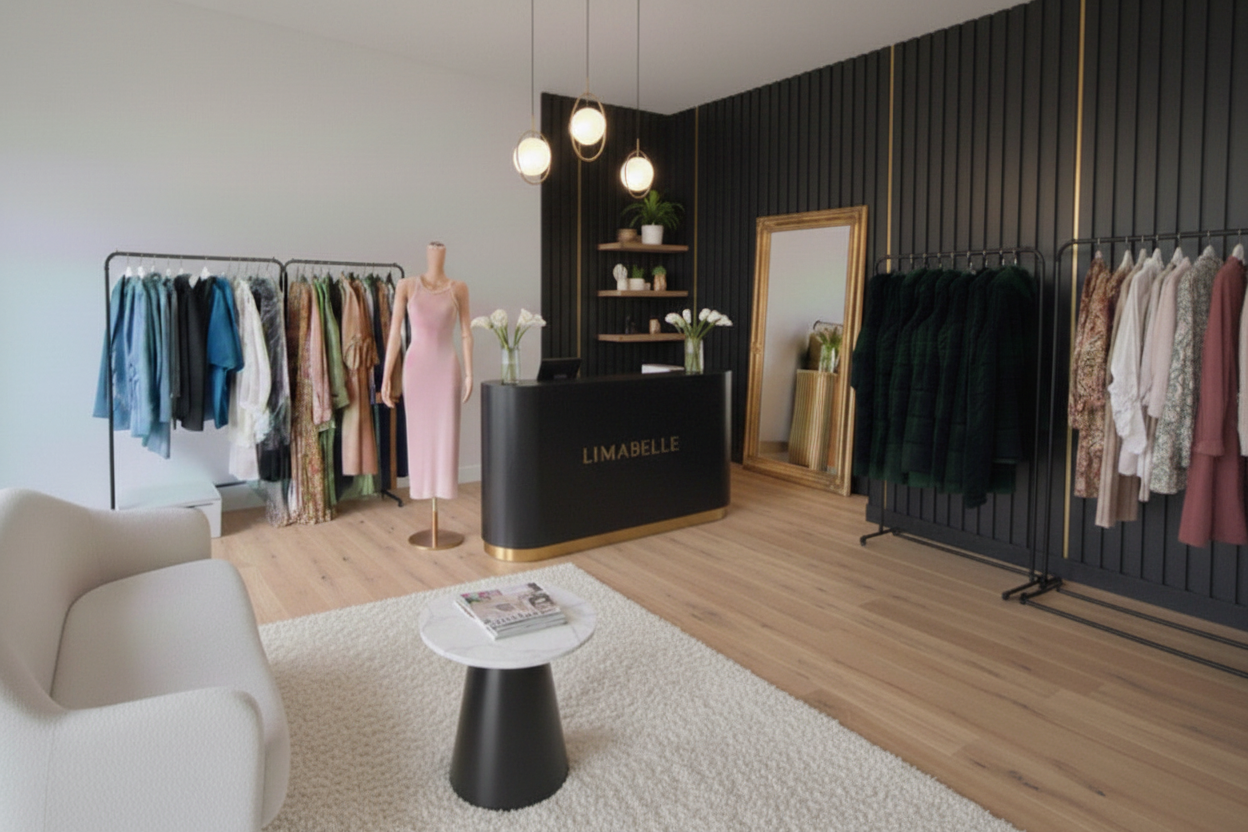 Bureau d'accueil Limabelle personnalisé