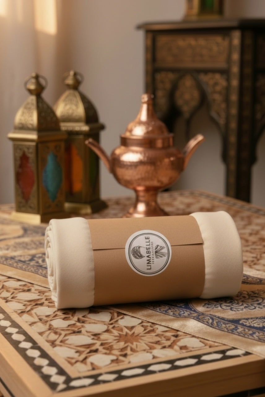 Foulard coton premium - vue détaillée
