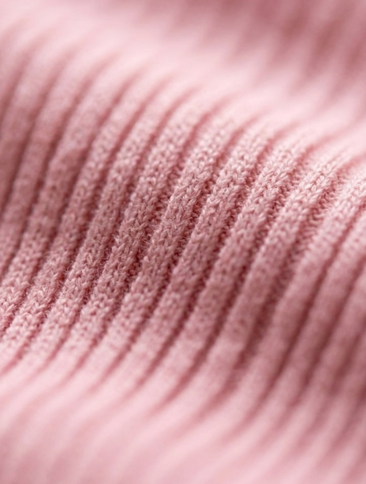 Robe Débardeur Côtelée Rose Midi