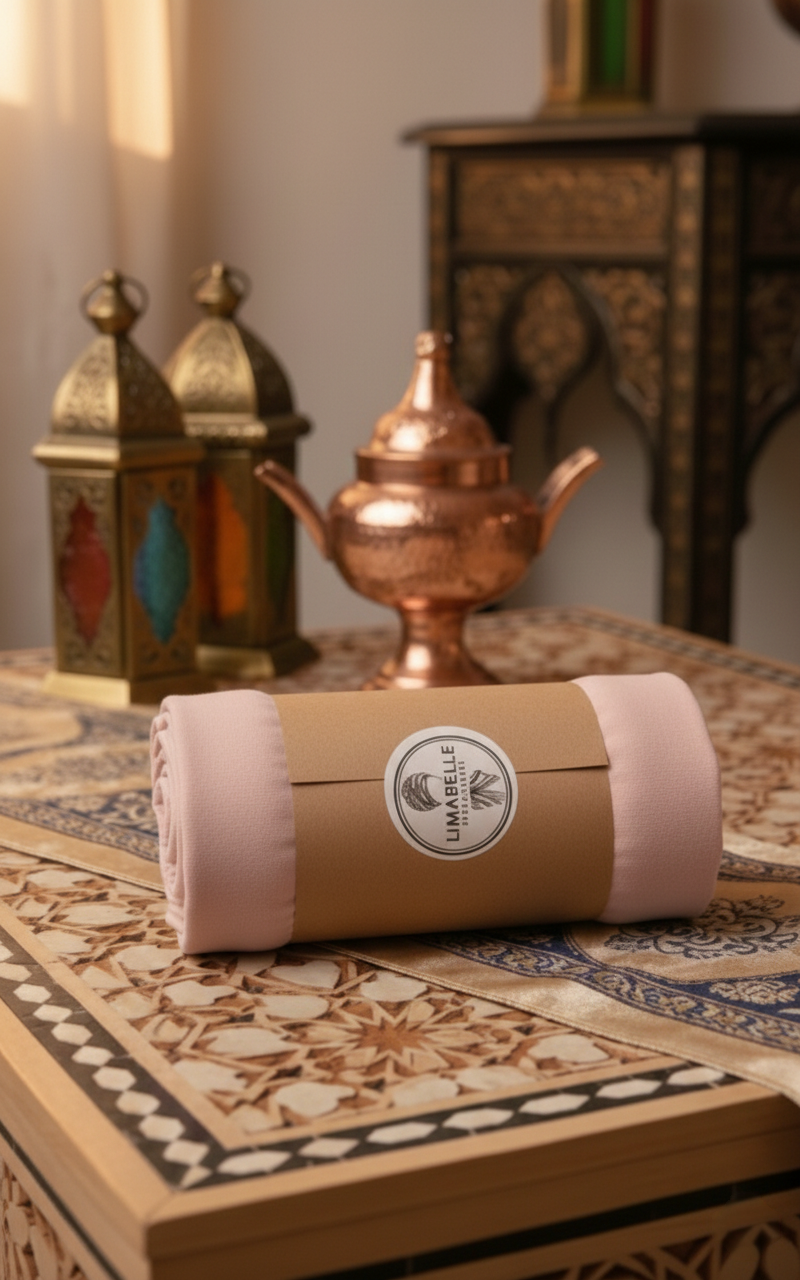 Foulard coton premium - vue détaillée
